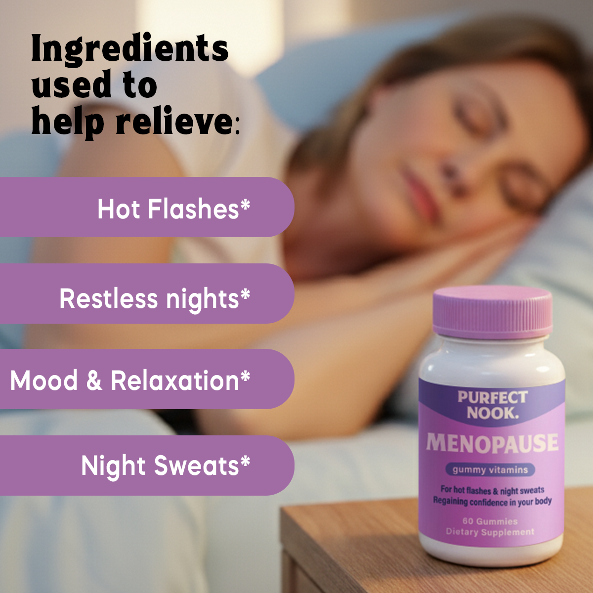 Purfectnook Menopause Gummy Vitamin