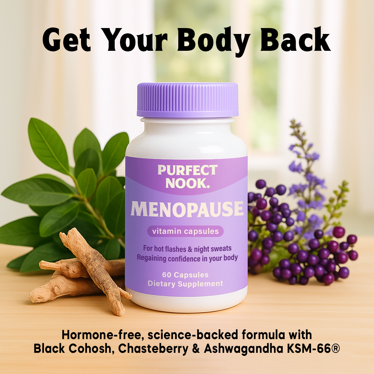 Purfectnook Menopause Vitamin Capsules