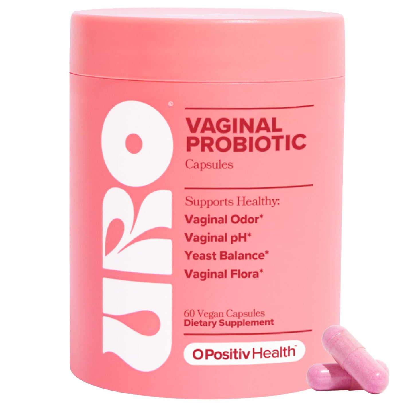 URO™ - PROBIÓTICOS VAGINALES - ORIGINAL DESDE USA - 60 CÁPSULAS