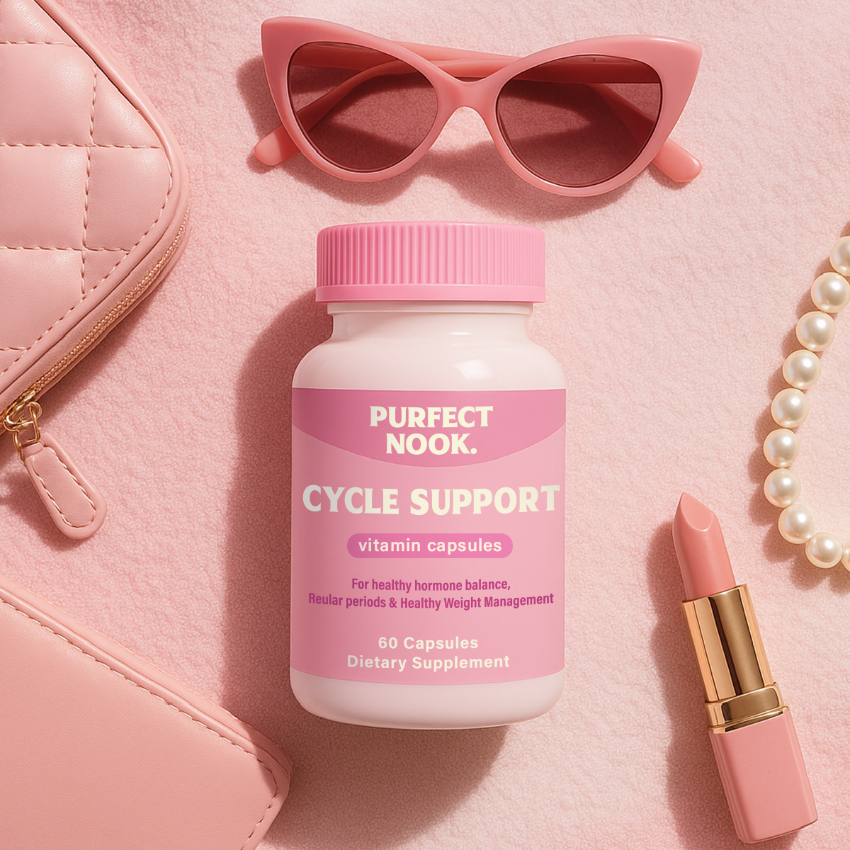 Purfectnook Cycle Support Vitamin Capsules