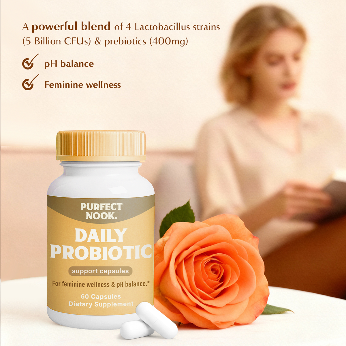 Purfectnook Daily Probiotic Capsules
