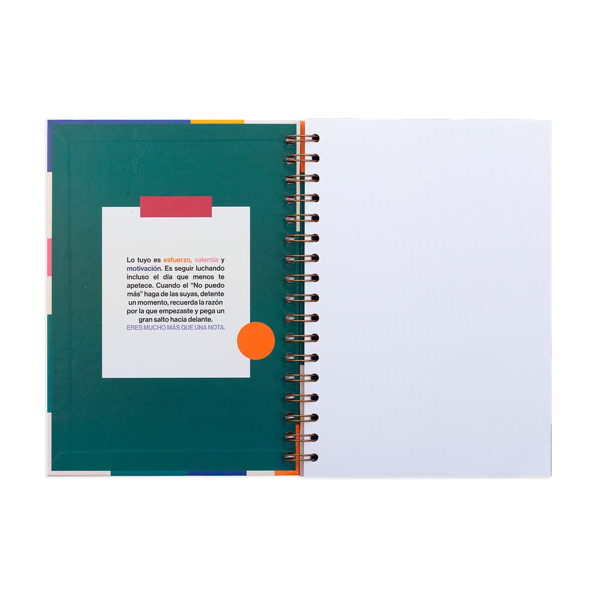 Libreta "Esa plaza es mía"
